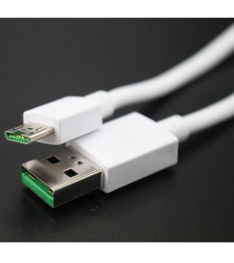 Vooc Fast Charging Original Micro USB Cable White
